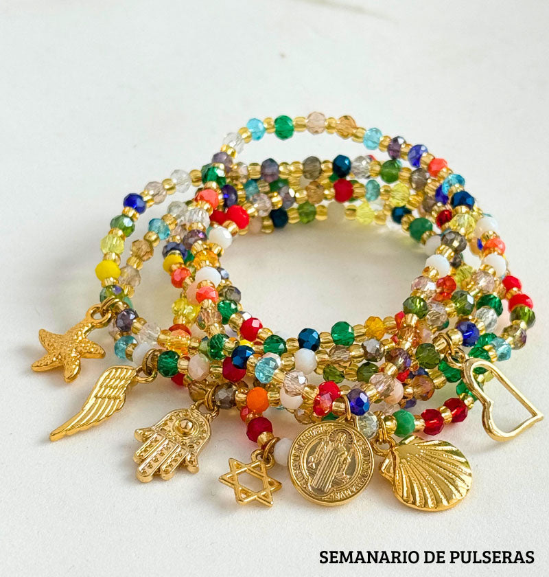 Semanario de 7 pulseras